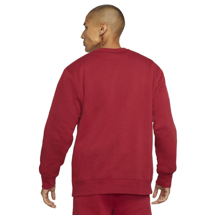 Nike club crewneck Red