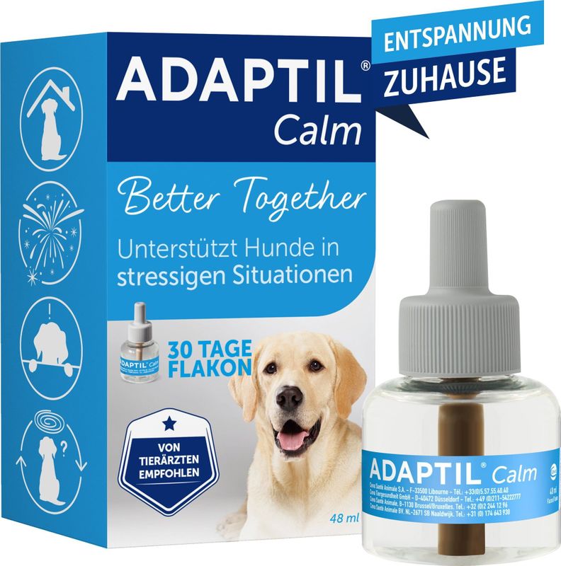 Adaptil Calm Navulflacon, 48ml - 1 stuk