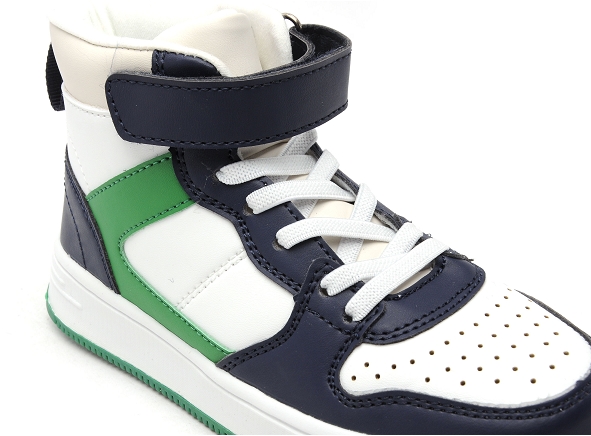 Bopy boots bottine enfant lakato blanc