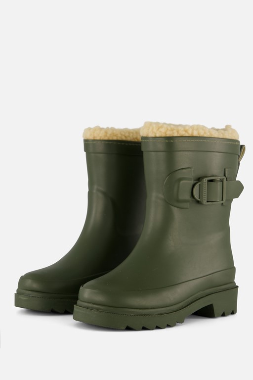 XQ Footwear Regenlaarzen groen Rubber