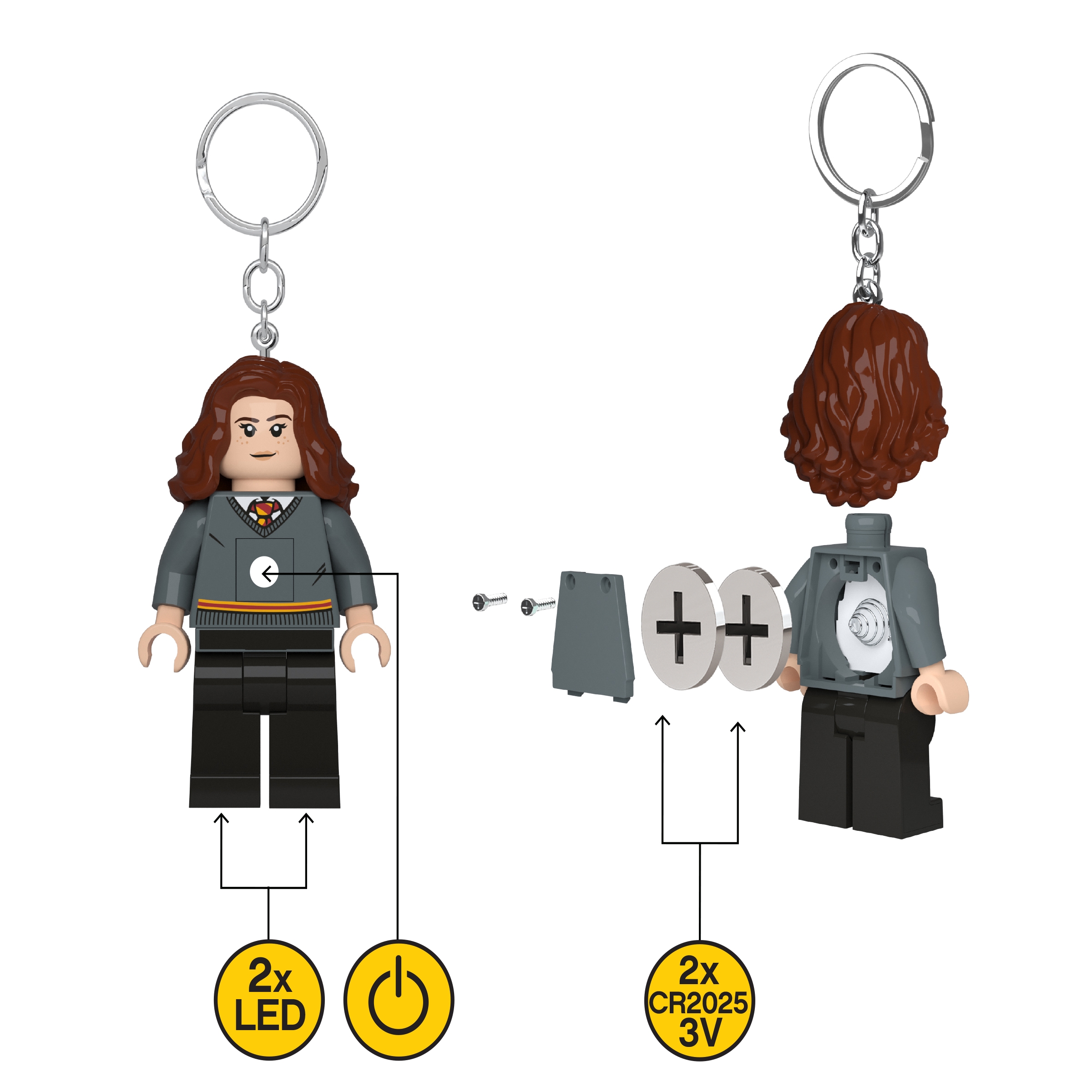 Chaveiro iluminado Hermione Granger™ 5007906