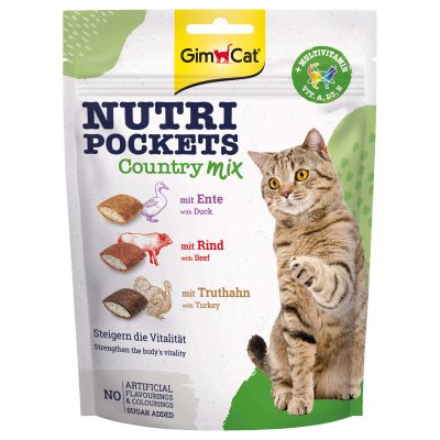 GimCat Nutri Pockets Country-Mix 150g