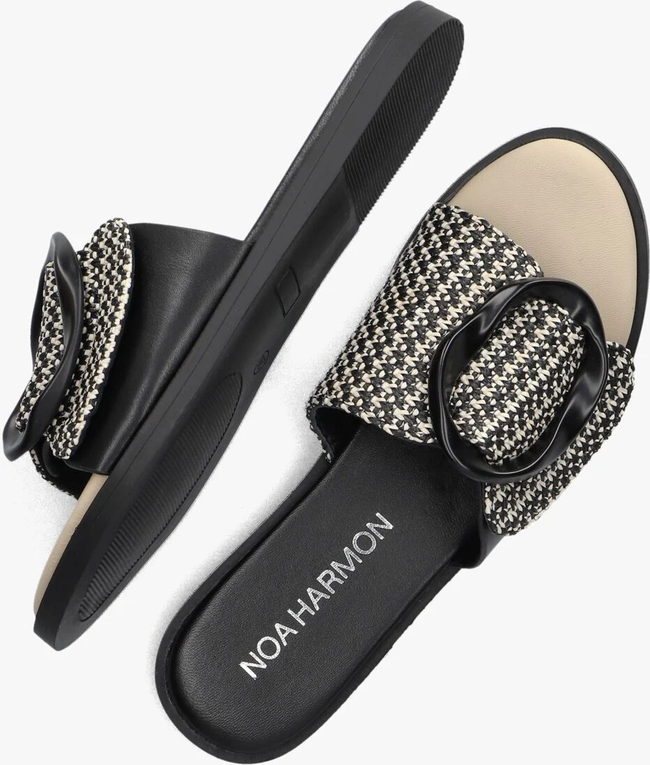 NOA HARMON zwarte noa harmon slippers 9661