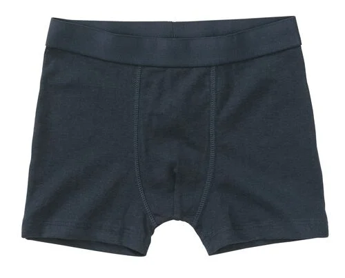 3 boxers enfant bleu