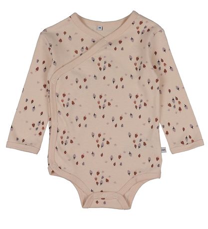 Pippi Baby Wickel Bodys L/æ - 4er-Pack - Burlwood
