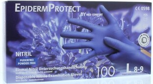 CMT EpidermProtect Nitriel Onderzoekhandschoen Poedervrij 100ST
