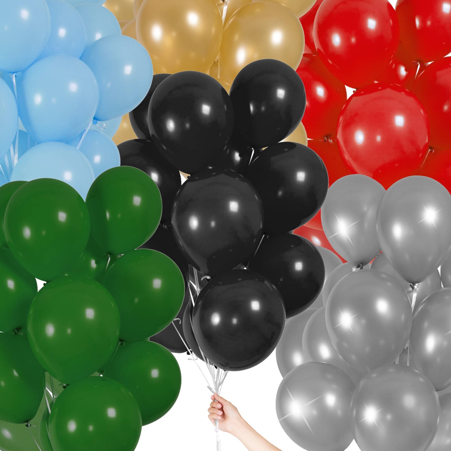 Ballonger 30-pk. Svart