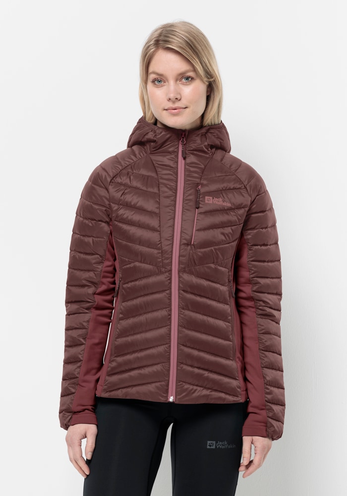Jack Wolfskin Funktionsjacke »ROUTEBURN PRO INS JKT W« mit Kapuze