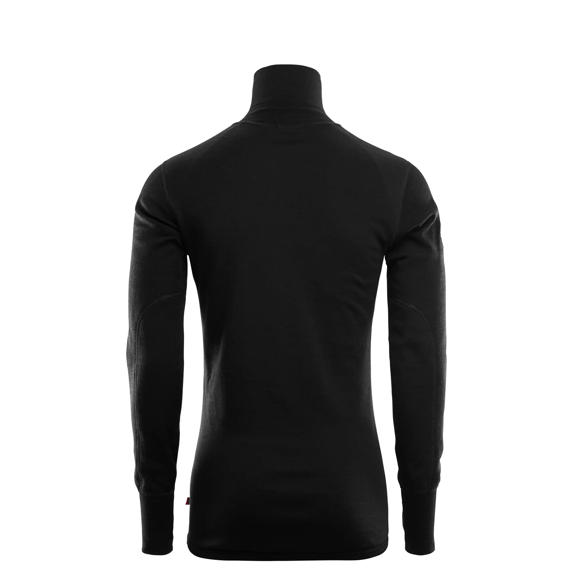 Aclima -  Aclima Pullover DoubleWool Polo Zip jet black