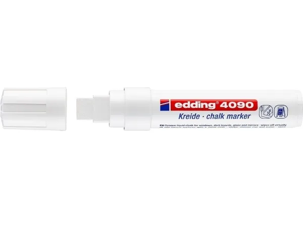 Vinduesmarker Edding 4090-49 hvid 4-15mm
