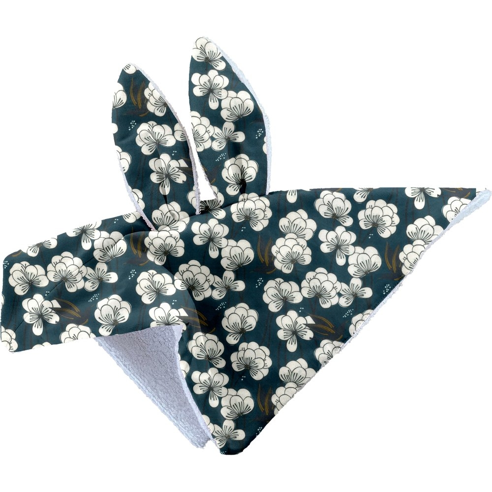 Doudou Lapin Paradis Bleu