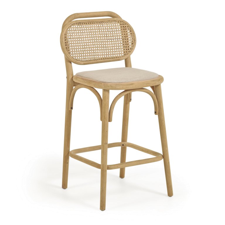 Kave Home Doriane barkruk 65 naturel