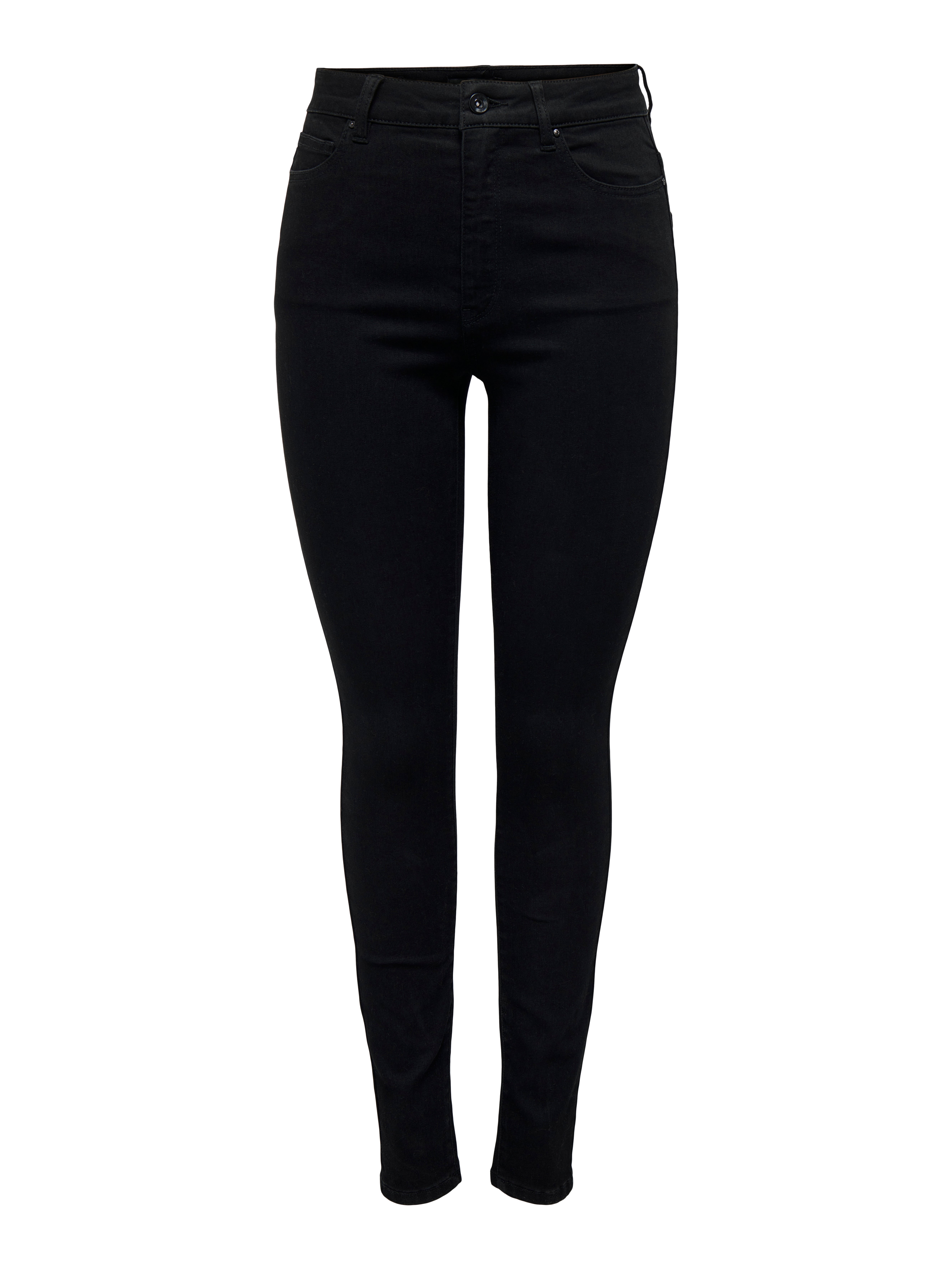 ONLICONIC Hohe Taille Skinny Fit Jeans Black