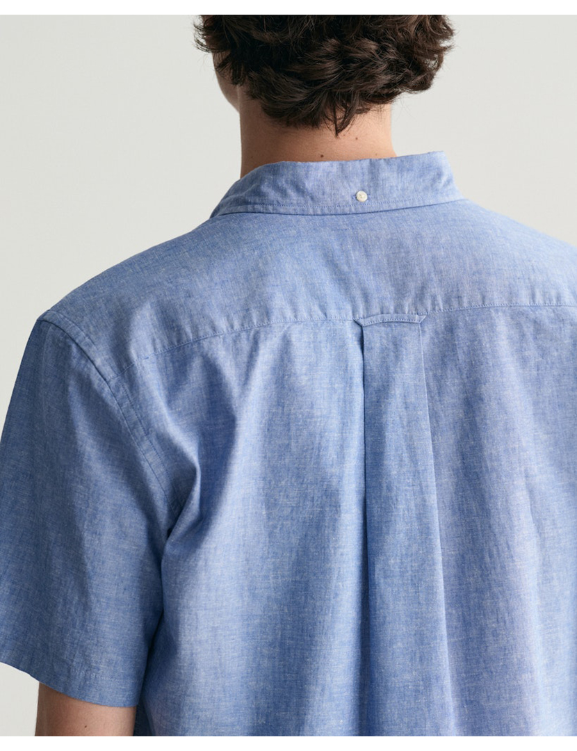 Short Sleeve Blue Shirt