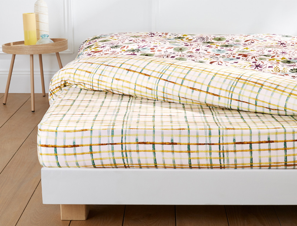 Drap-housse-Fleurs d'anis