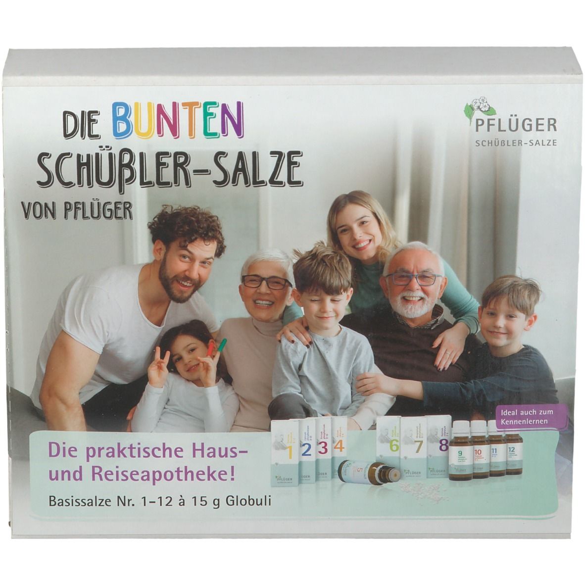 BIOCHEMIE PFLÜGER Haus- und Reiseapotheke Nr.1-12