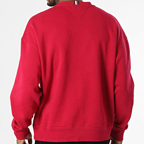 Sweat Crewneck Monotype Embroidery 2726 Bordeaux