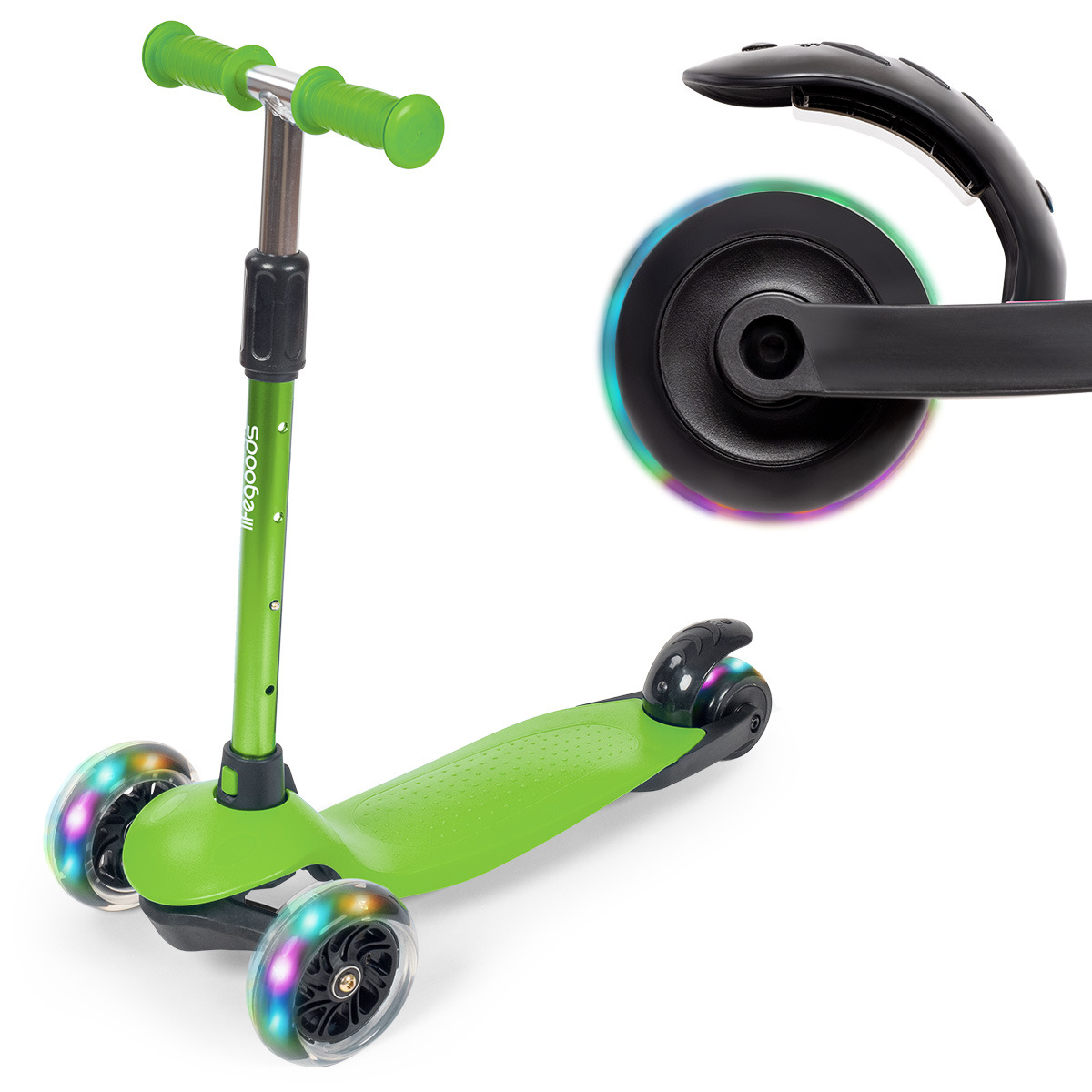 LifeGoods HappyStep Kinderstep - Green