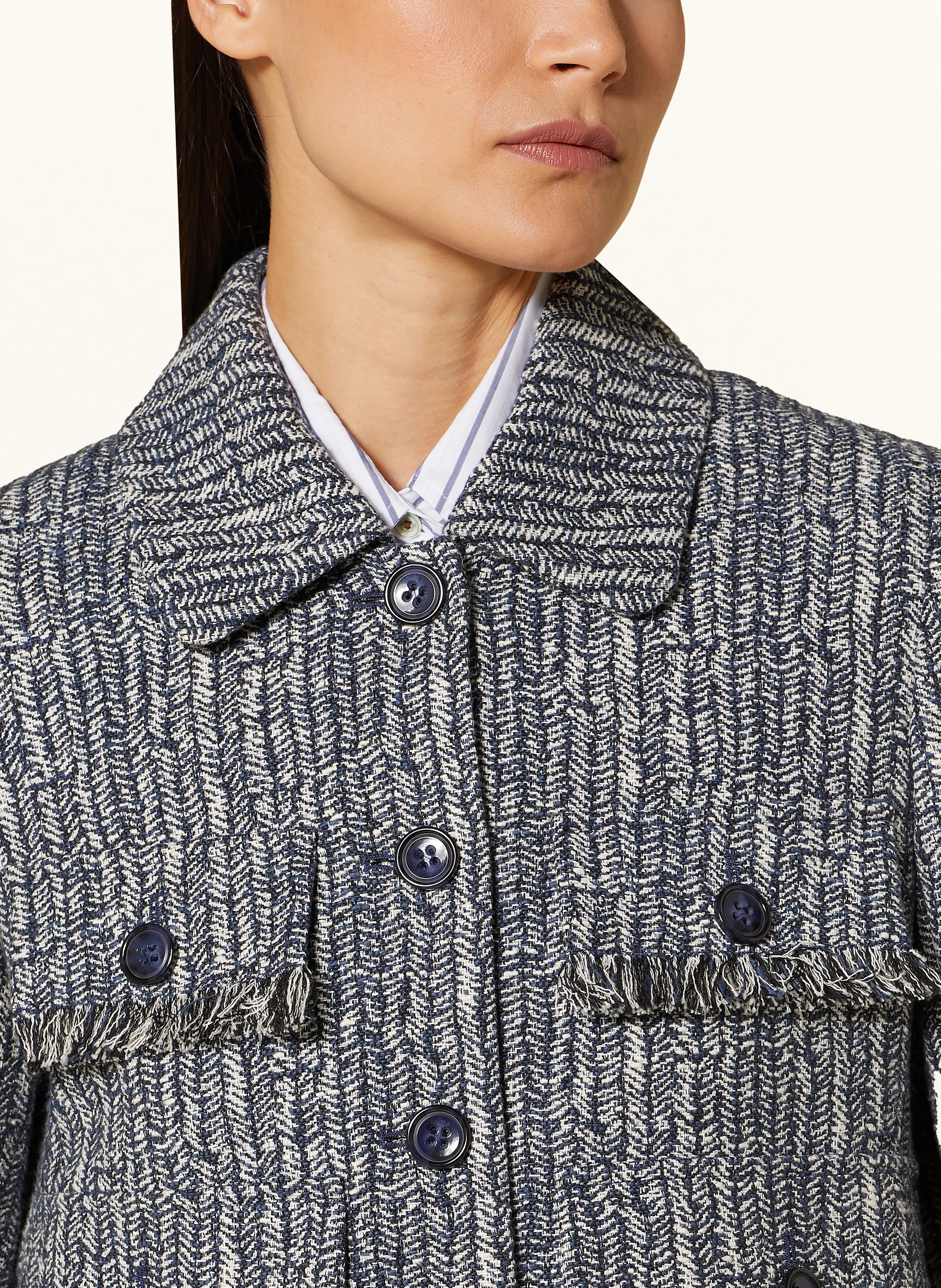 LUISA CERANO Kastenjacke aus Tweed