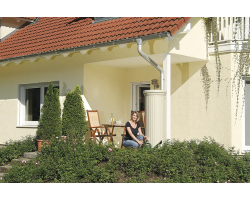 GARANTIA 330 l zandbeige kolomtank