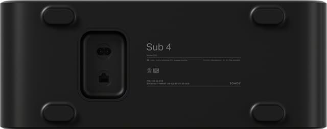 Sonos Sub 4 trådløs subwoofer (sort)