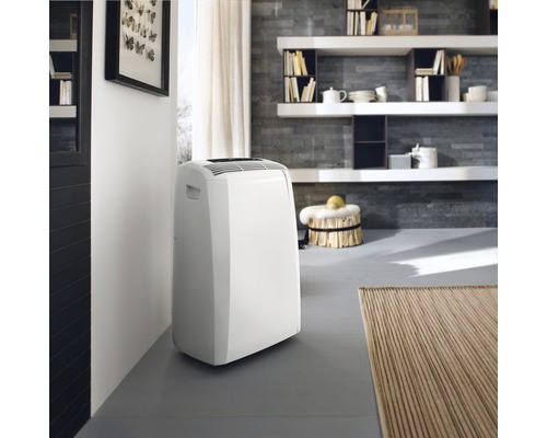 De'Longhi PAC CN93 ECO draagbare airconditioner voor ruimtes tot 90 m³ met 1,2 m afvoerslang + afstandsbediening