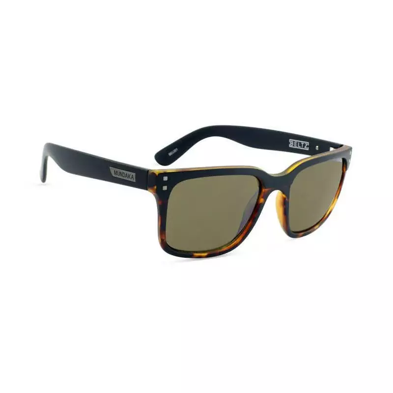Lunettes de soleil MUNDAKA Beltz Matte Brown Tort & Black