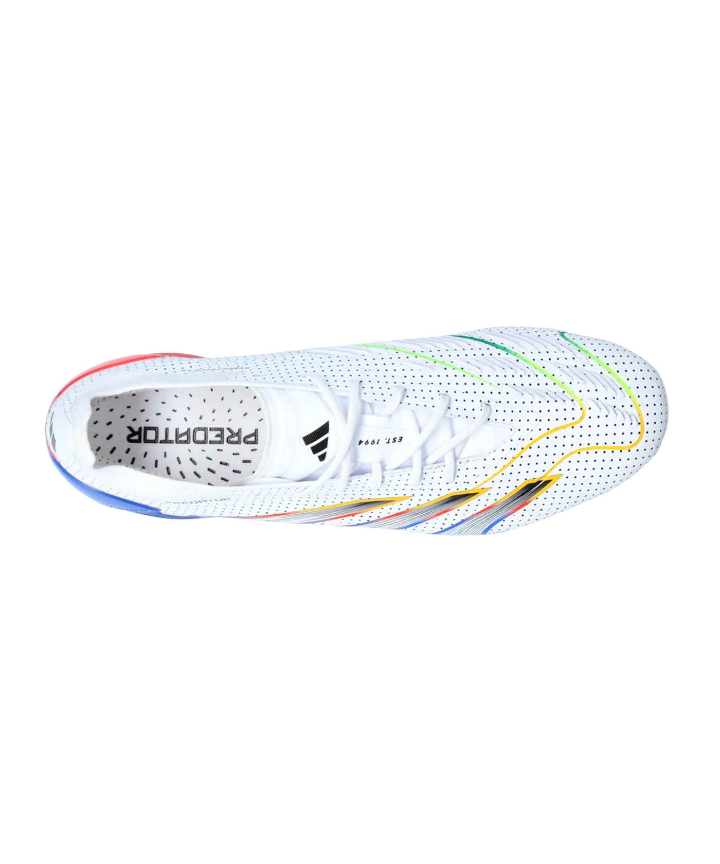 adidas 11teamsports Predator Elite FG Euphoria Weiss Rot Blau