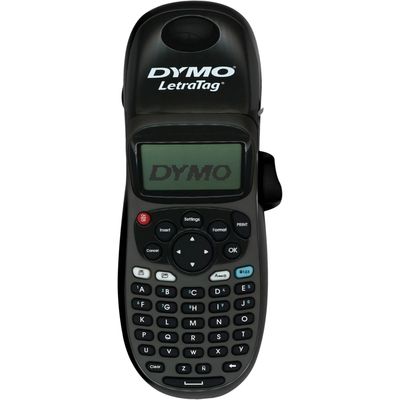 Dymo LetraTag LT-100H Black édition - Étiqueteuse - imprimante d'étiquettes monochrome - impression par transfert thermique