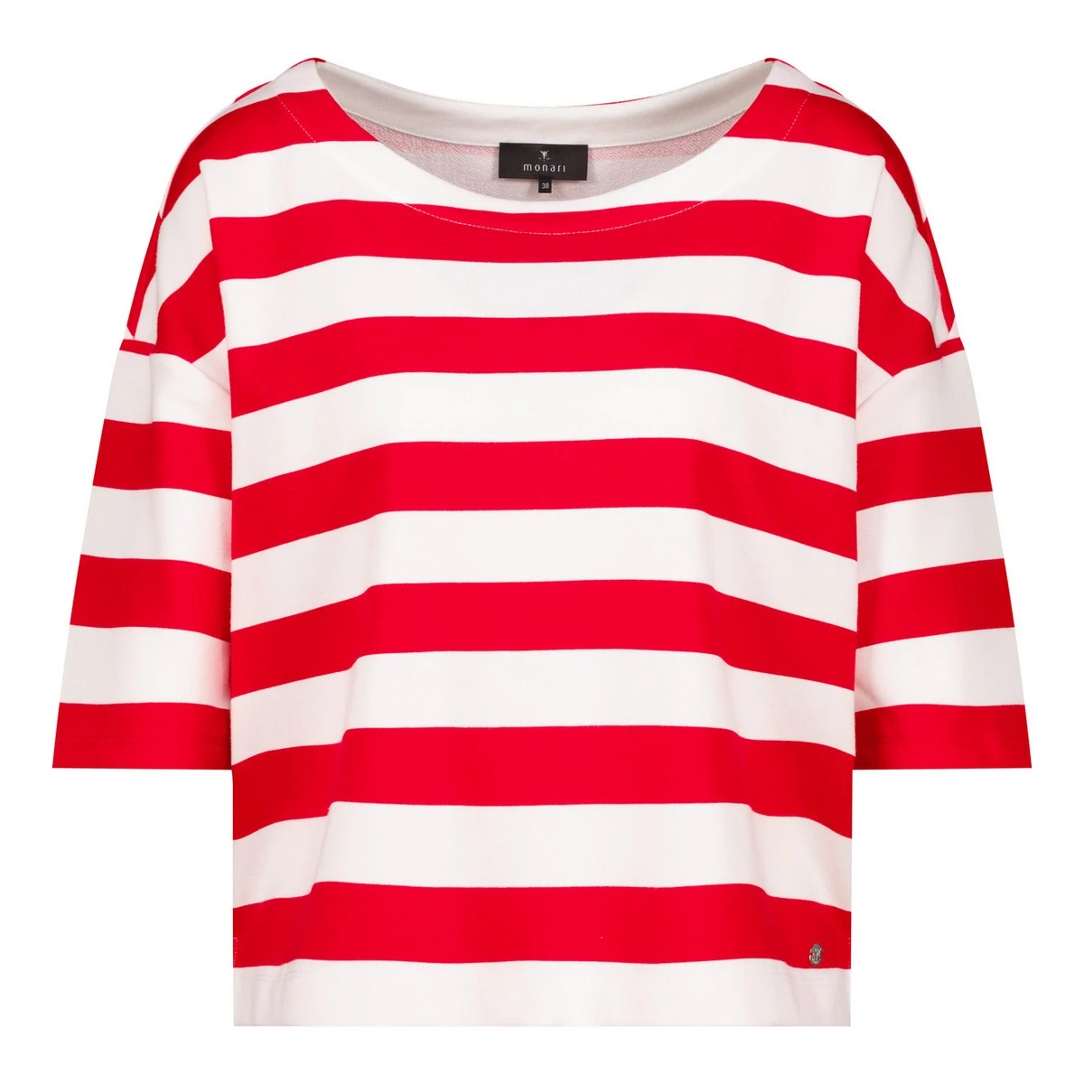 Dames Top 25021 top ls stripe structure