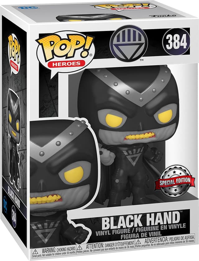 Funko! POP Heroes: DC- Black Lantern exclusive