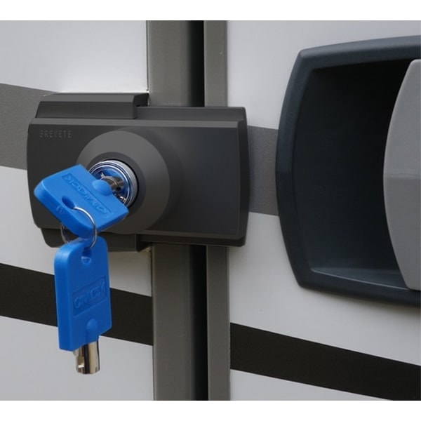Lot de 4 verrous IMC spécial intégral Portes et coffres intégrés noirs