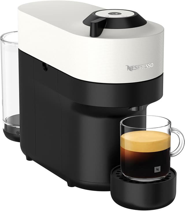 Nespresso Virtuo Pop kapsel-kaffemaskine SNV120WHT2END1 (kokosnød hvid)