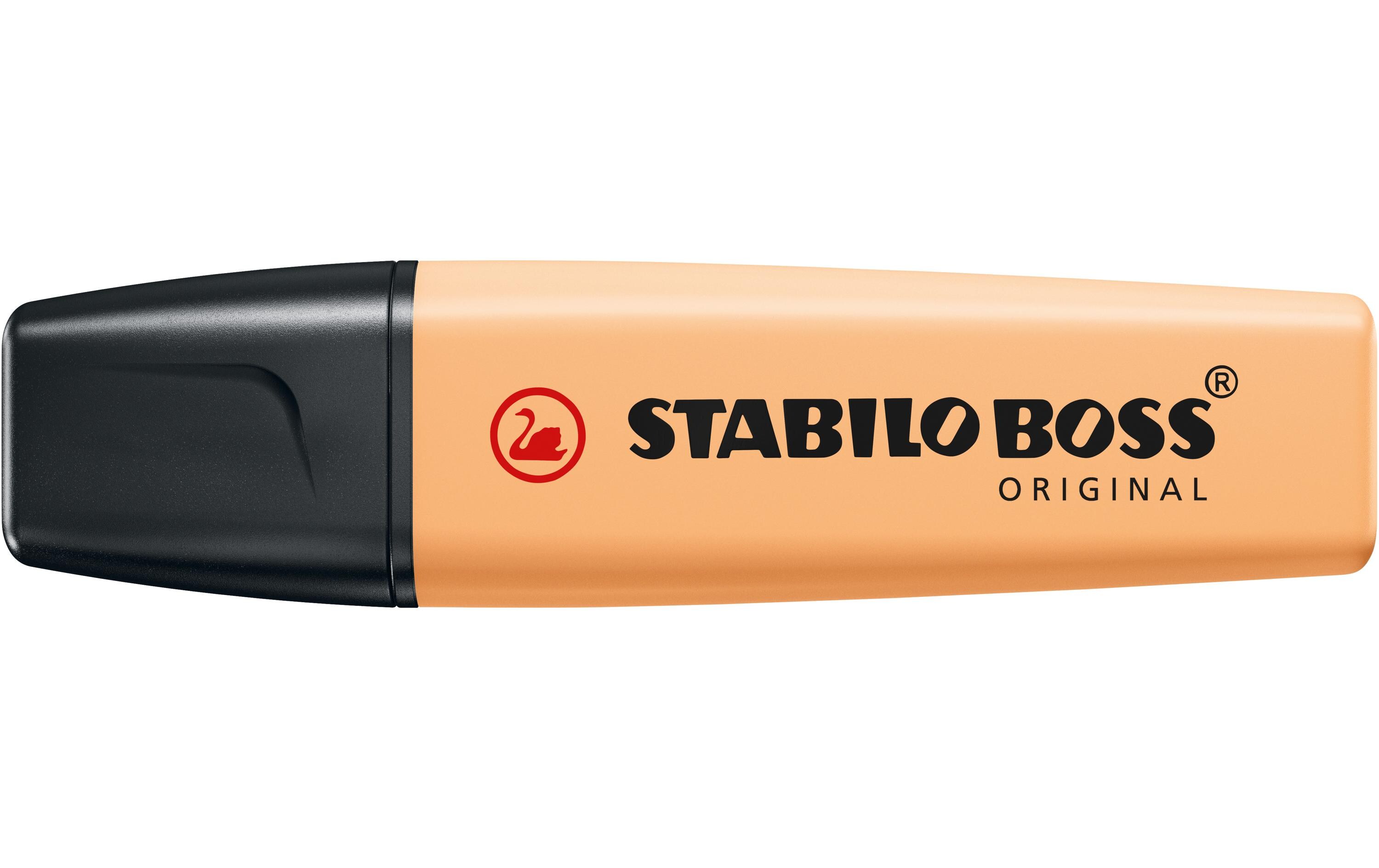 Textmarker Boss Pastell OrangeTextmarker in Pastell