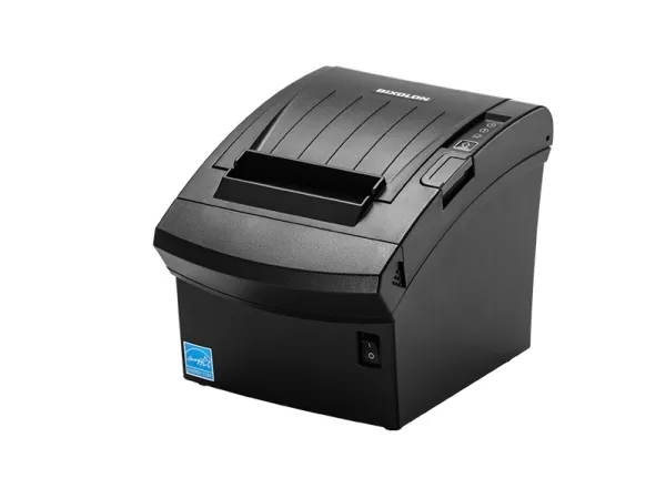 BIXOLON SRP-350plusV - Kvitteringsprinter - direkte termisk - Rulle (8 cm) - 180 dpi - op til 400 mm/sek. - USB 2.0, LAN - skærer