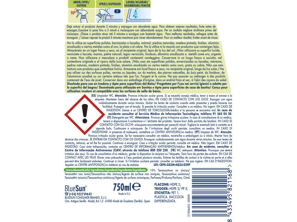 LIMPEZA CASA BANHO AMBIPUR SPRAY WILD SAGE&CEDAR 750ML