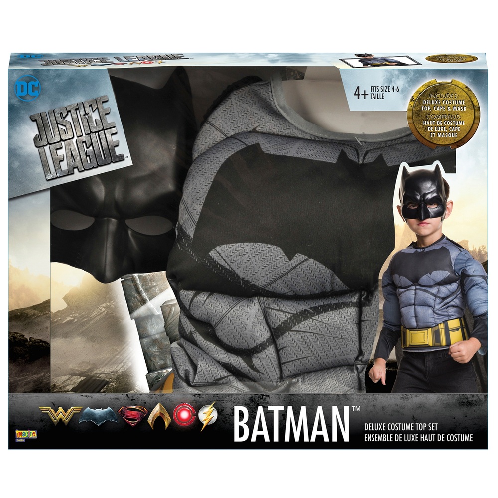 Justice League Batman Muskelbrust-Kostüm