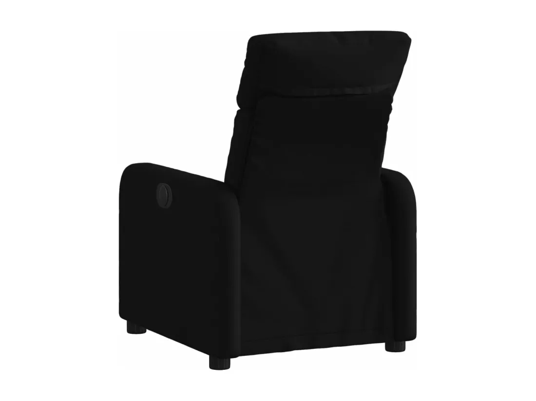 Fauteuil inclinable Noir Tissu