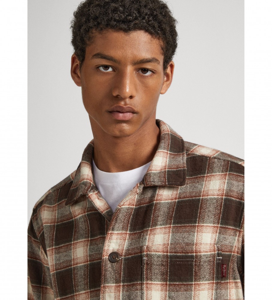 Camisa Pepe Jeans Brown Chaendler