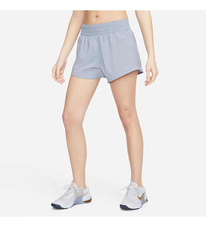 Nike Women One 's Dri-FIT Mid-Rise 3' Brief-Lined Shorts