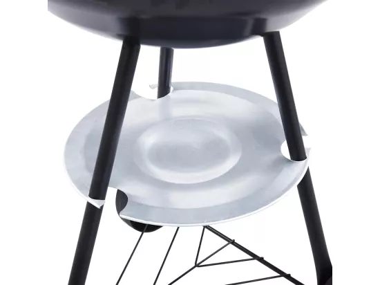 Barbecue portable XXL au charbon avec roues 44 cm