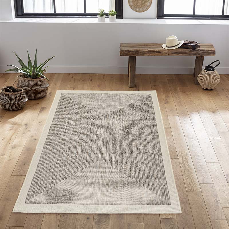 Tapis tissé plat