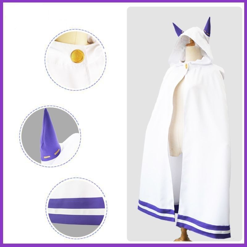 Feravin - Re: Zero - Beginnen met een leven in een andere wereld Emilia Cosplaykostuum