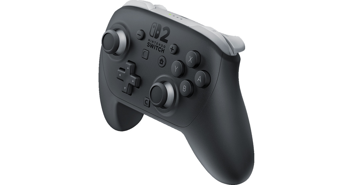NintendoSwitch 2-Pro-controller  (Zwart, Bluetooth, NFC)