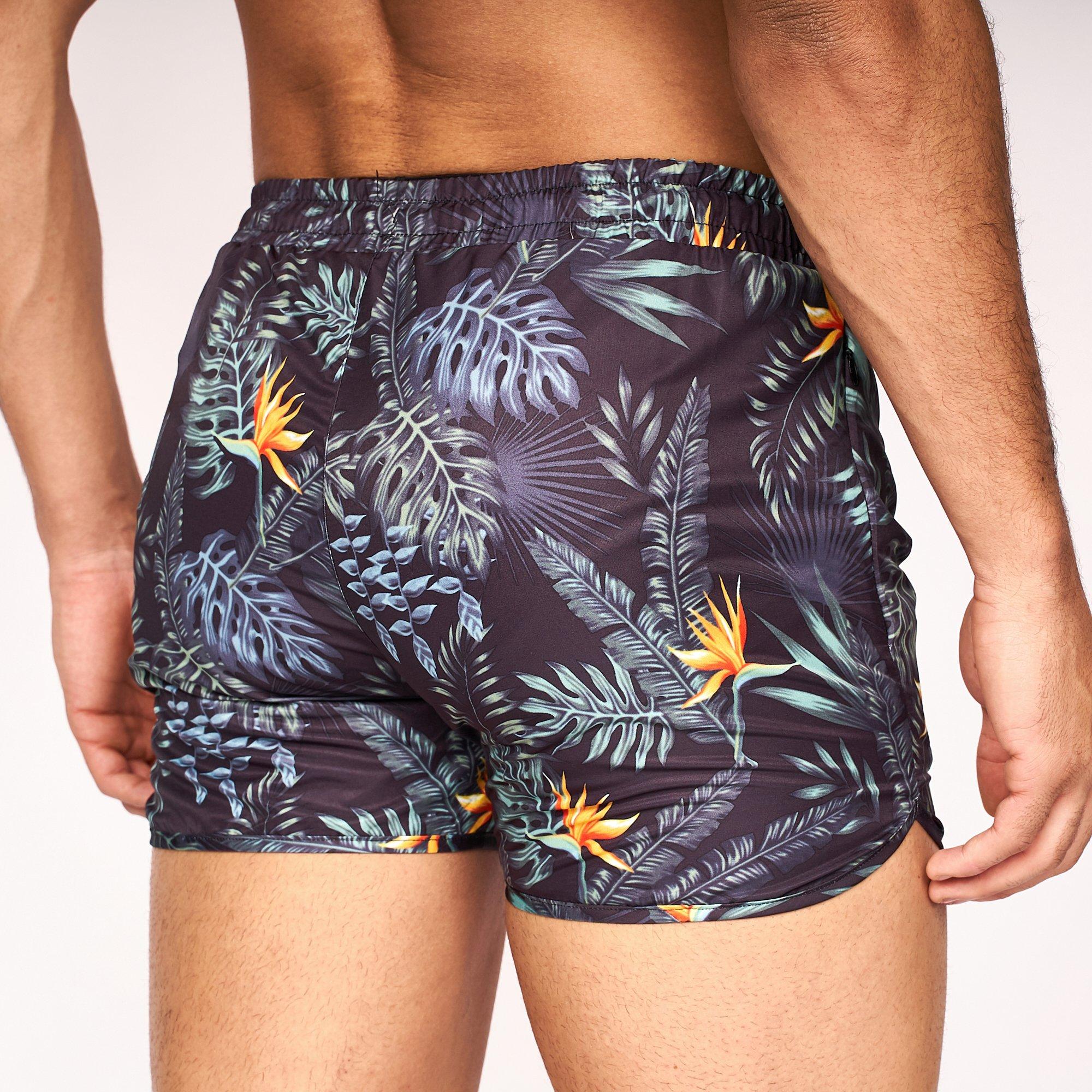Crosshatch Rainforest Swim Shorts