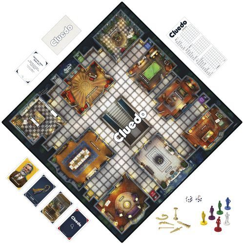 Hasbro Gaming Cluedo 45 min Bordspel Detective