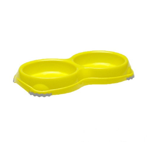 Alimentador duplo para gatos MP SMARTY (verde, 2 x 200 ml (26 x 14 x 3,5))