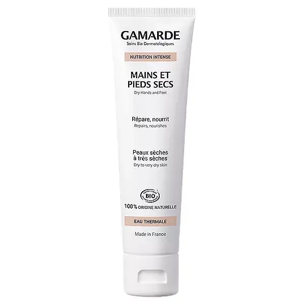Gamarde Nutrition Intense Mains et Pieds Secs Bio 100ml