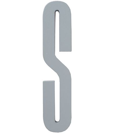 Design Letters Holz Buchstaben - S - Grau