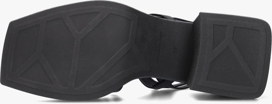 VAGABOND SHOEMAKERS zwarte vagabond shoemakers sandalen hennie sandal